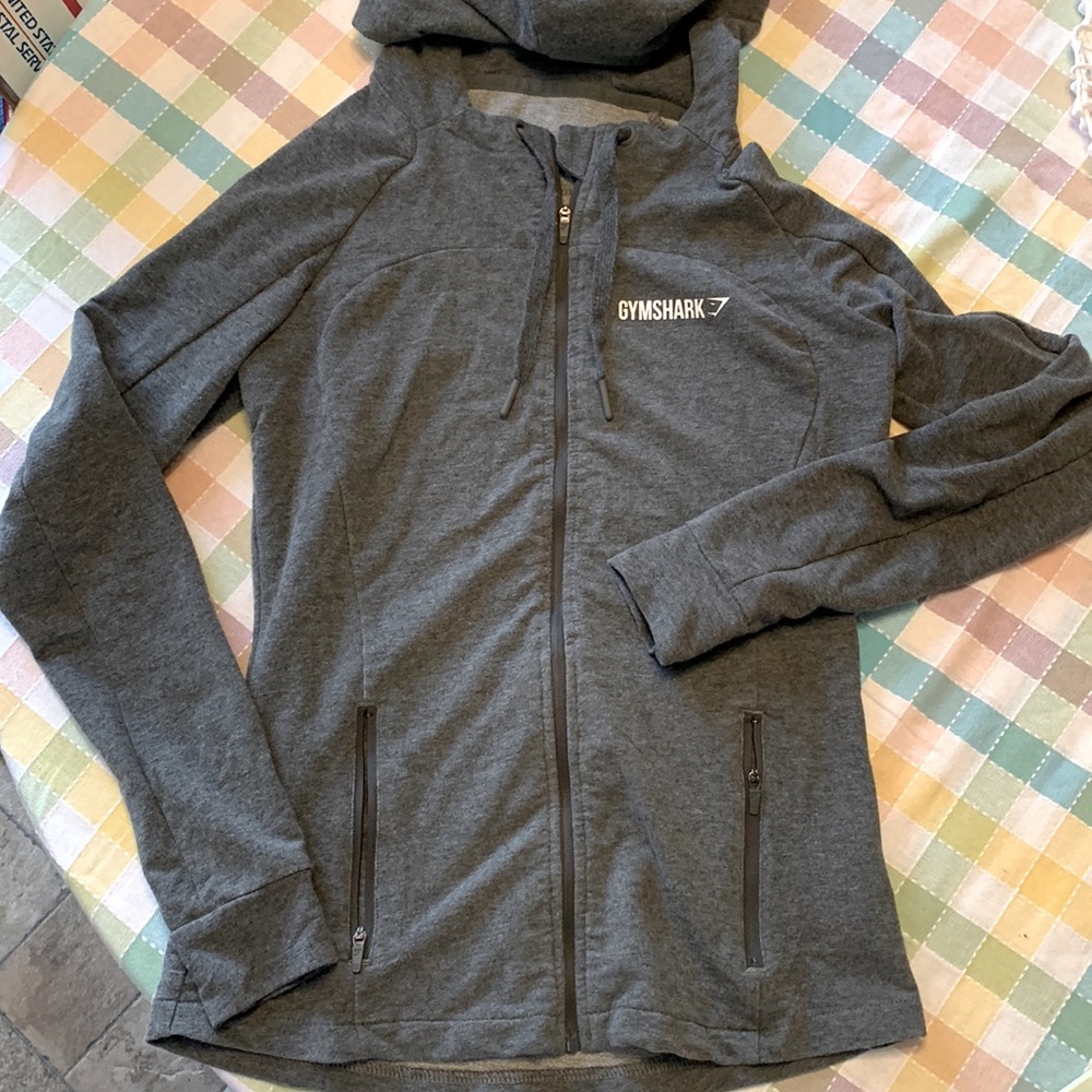 Gym Shark zip hoodie
